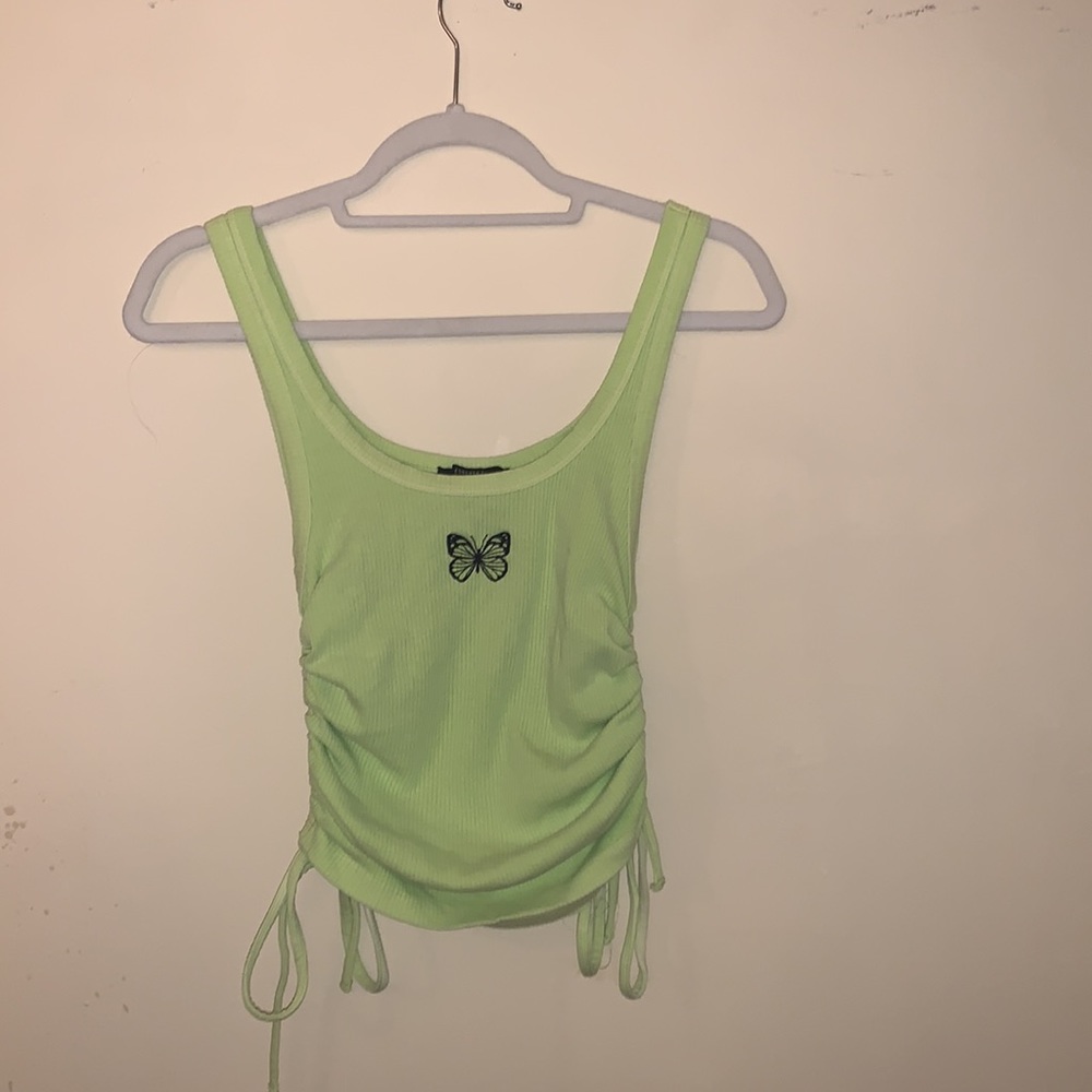 Lime Green Tank Top
